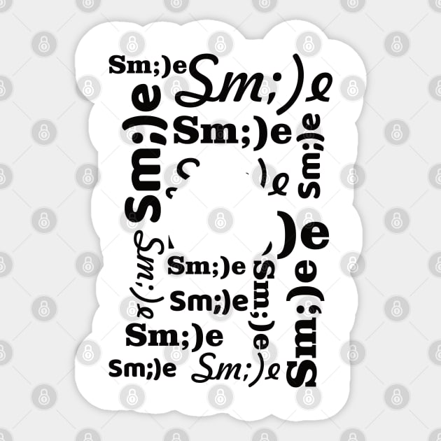 Smile Sticker by NekroSketcher